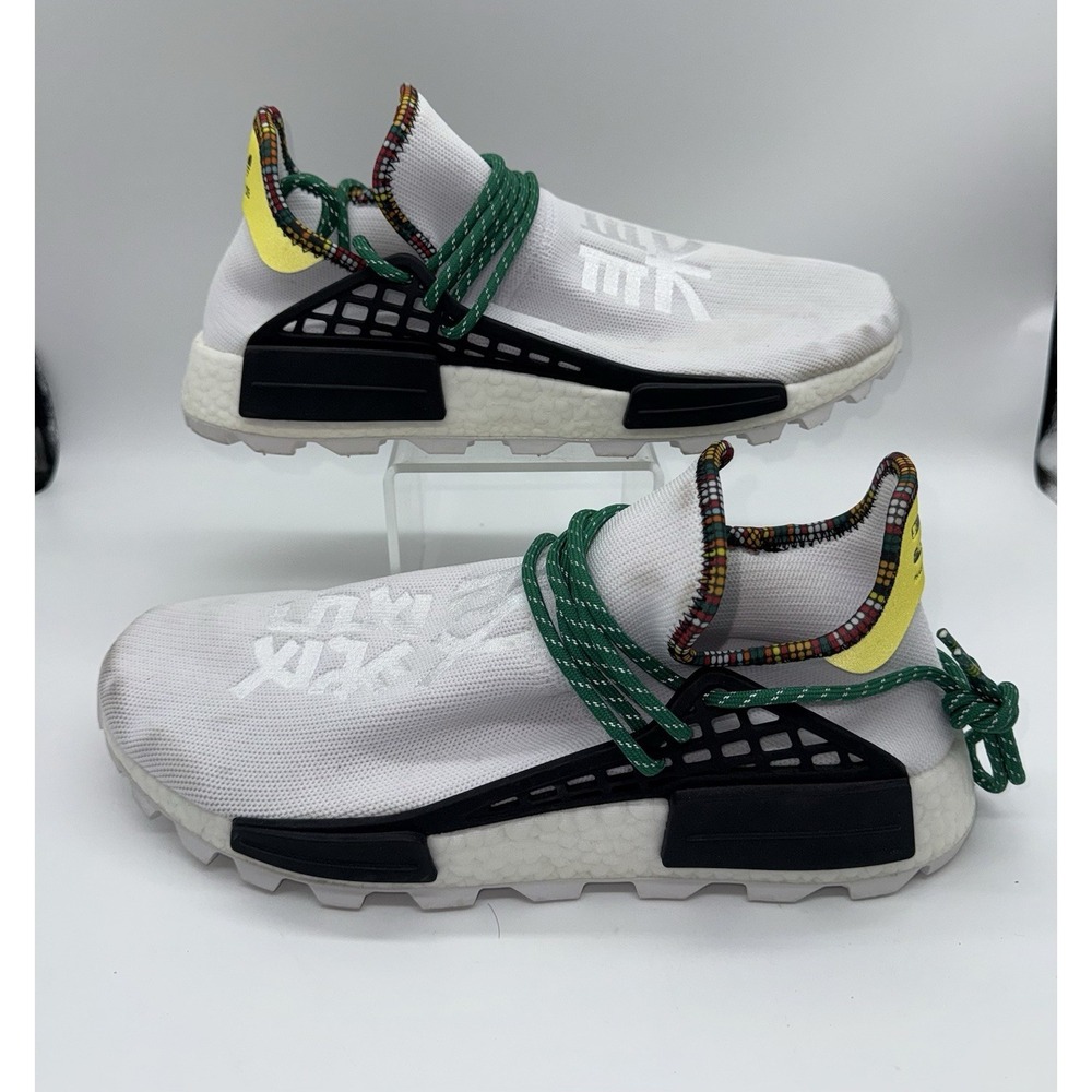 ADIDAS Men's Shoes NMD Human Race Inspiration Pack White EE7583 Size 11.5 - Picture 3 of 8
